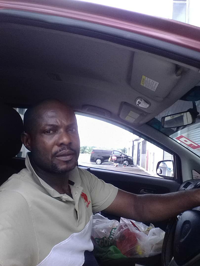 Driving a car