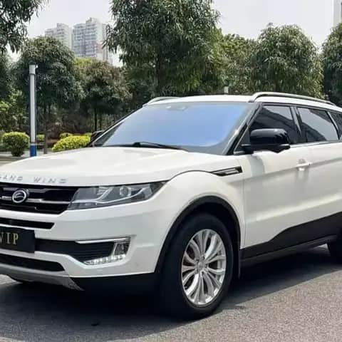 White Land Wind SUV, front view